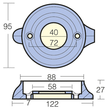 Tecnoseal Zinkring 120 s
