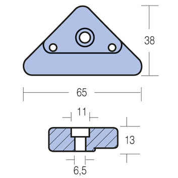 Tecnoseal Motorzink for volvo duo prop
