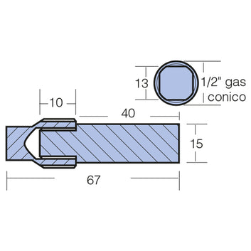 Tecnoseal Volvo motorzink komplet 40 x Ø15