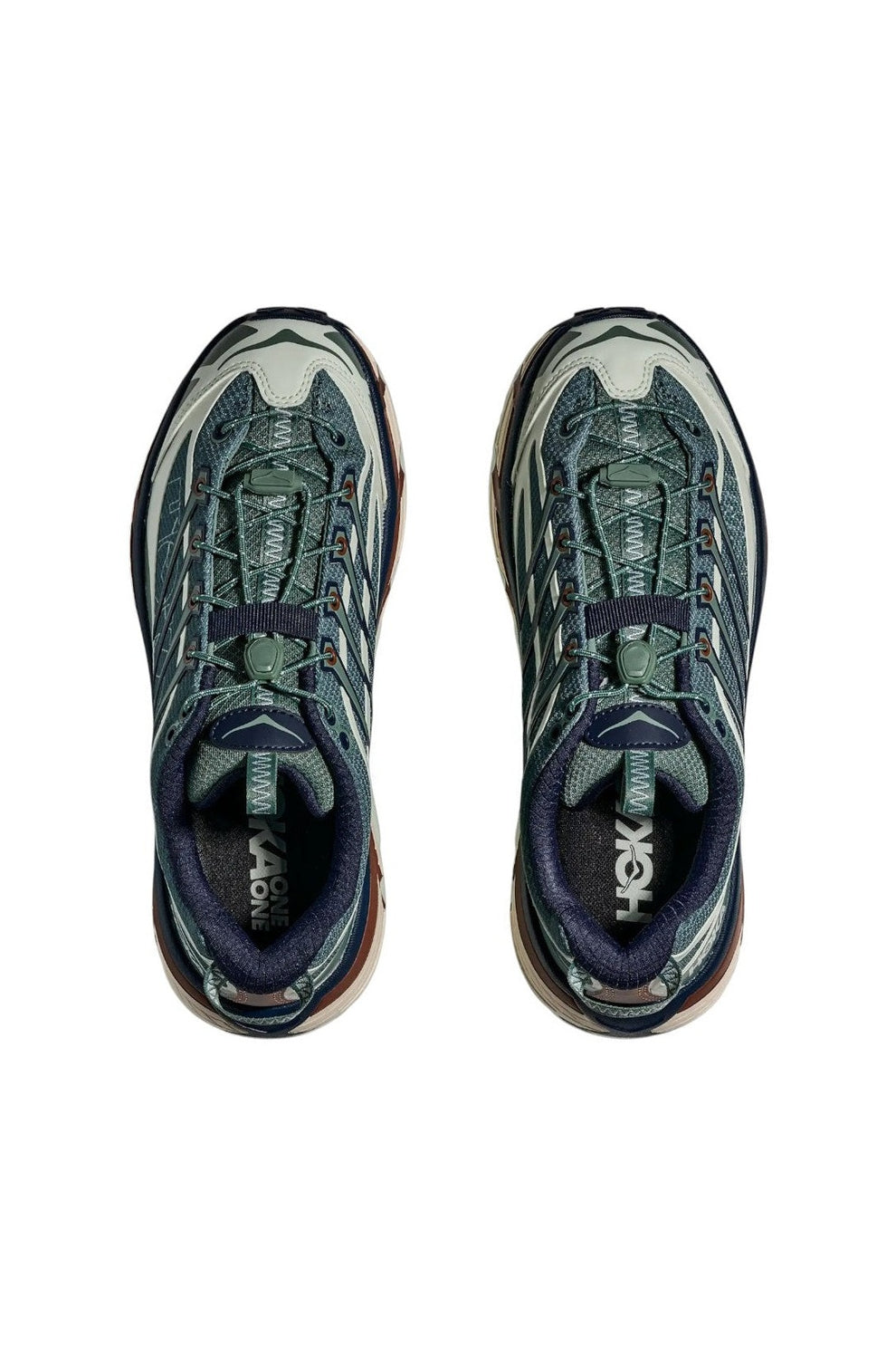 HOKA U Mafate Three2 Wordmark Fern Varisity