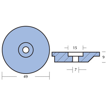 Tecnoseal Suzuki 9,9&15hk, johnson/evinrude 9,9 & 15 4-t