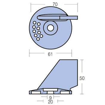 Tecnoseal zinkanode suzuki 55 og 65hk