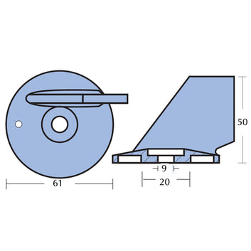Tecnoseal Suzuki 40-85 2-t/40-60 4-t, Johnson/Evinrud 40-70