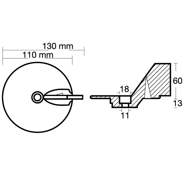 Tecnoseal zinkanode Johnson 55hk 338742
