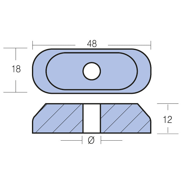 Tecnoseal zinkanode suzuki/john/evinrude