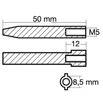 Tecnoseal Zinkanode yamaha motorzink 25-250hk