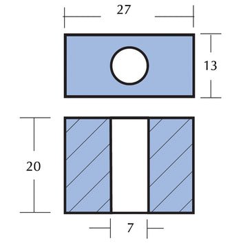 Tecnoseal Zinkanode tohatsu/mercury
