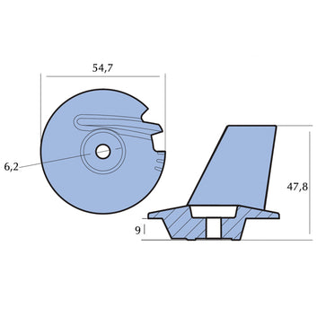 Tecnoseal Zinkanode tohatsu