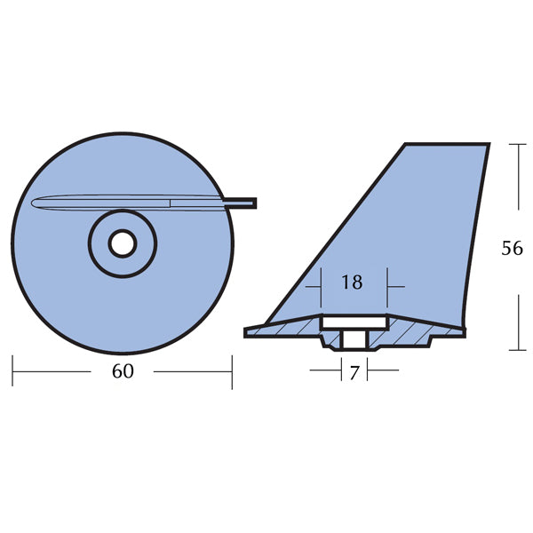 Tecnoseal Zinkanode tohatsu 25-50hk