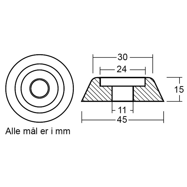 Tecnoseal Zink til Serie 185