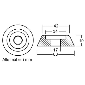 Tecnoseal Zink til Serie 250-300
