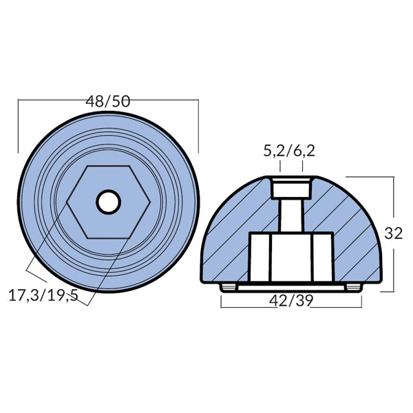 Tecnoseal Zink til BTQ 185