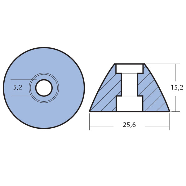 Tecnoseal Zink sidepower 31180a sp30/40, se30/40