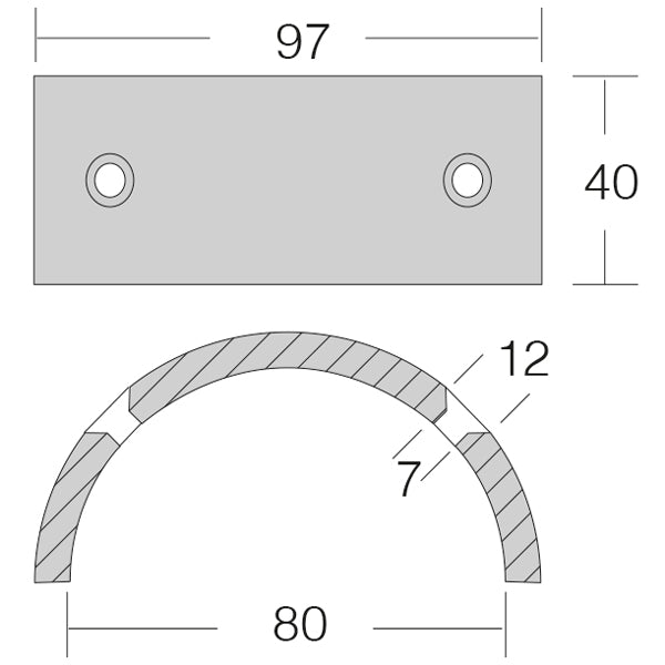 1852 Ringanode til Gori, 13-18"