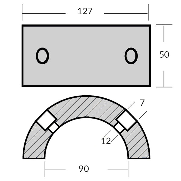 1852 Ringanode til Gori, 28-30"