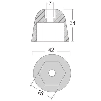 1852 Zinkanode Sidepower (101180) 10/15/20 hk