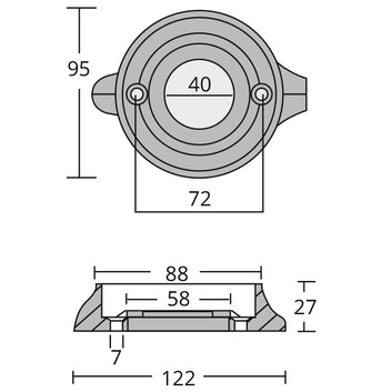 1852 Zinkring Volvo 120S