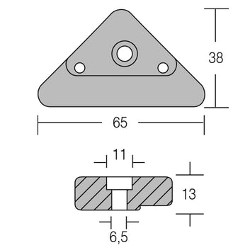 1852 Drevzink til Volvo SX, DPX, XDP-B