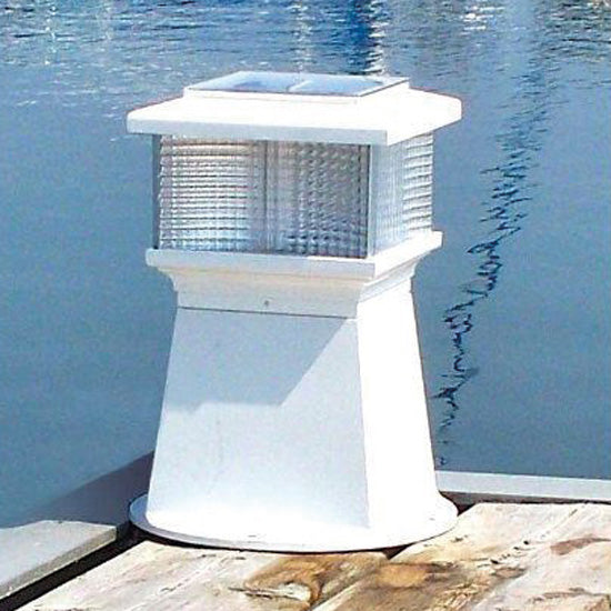 Dock Edge stolpebrolys LED m/solcelle