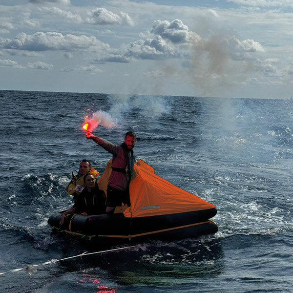 HERO Redningsflåde YACHT SOLAS A cylindrisk 8 personer
