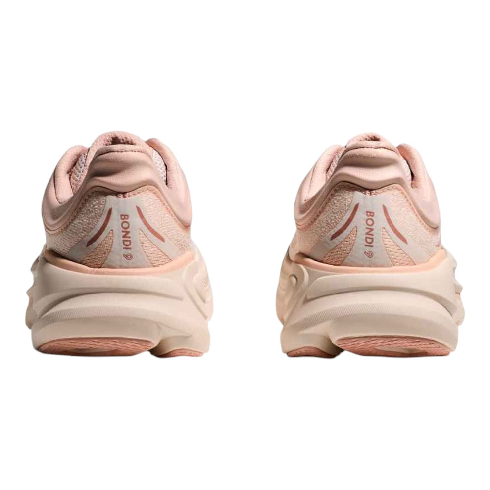 HOKA W Bondi 9 Rose Latte Rose Cream