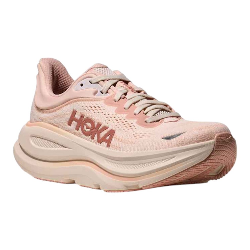 HOKA W Bondi 9 Rose Latte Rose Cream