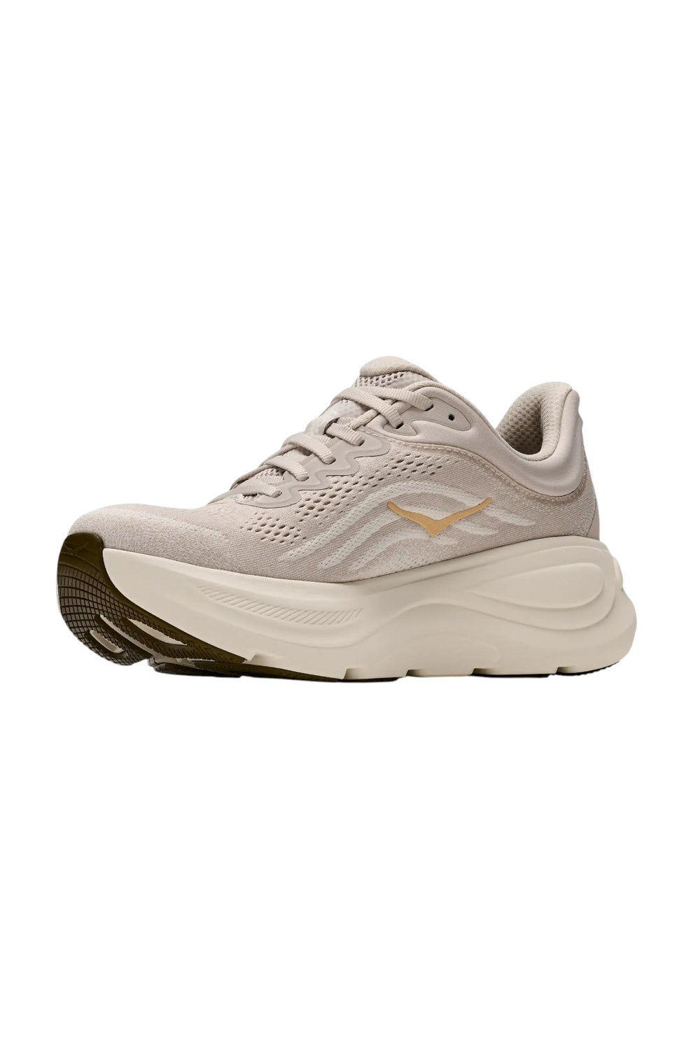 HOKA W Bondi 9 River Rock Grey Alabaster