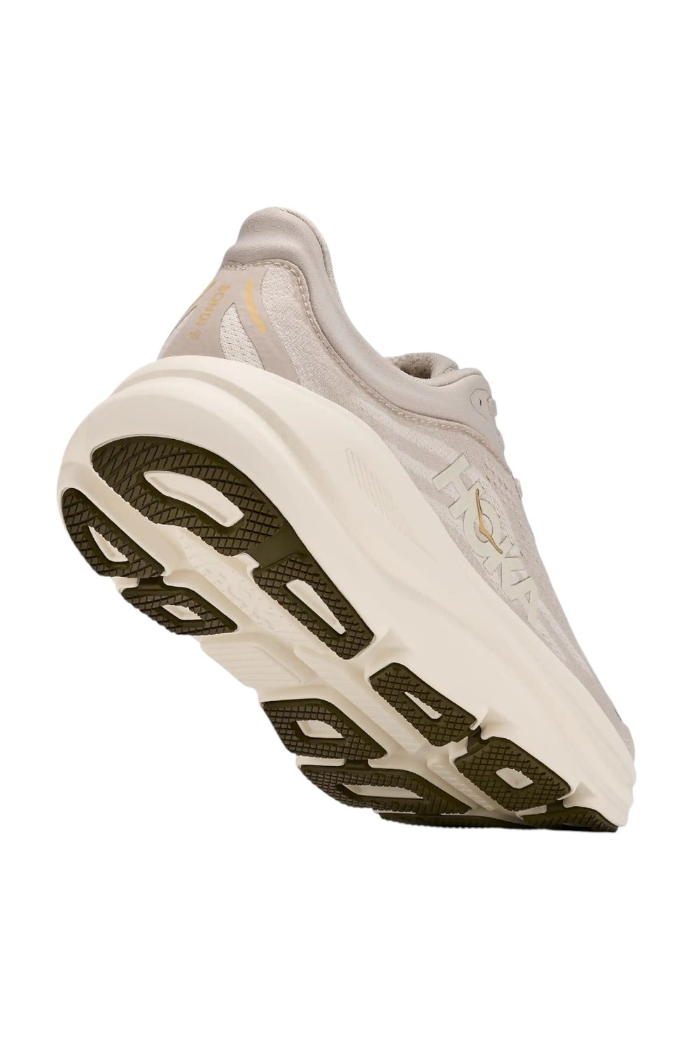 HOKA W Bondi 9 River Rock Grey Alabaster