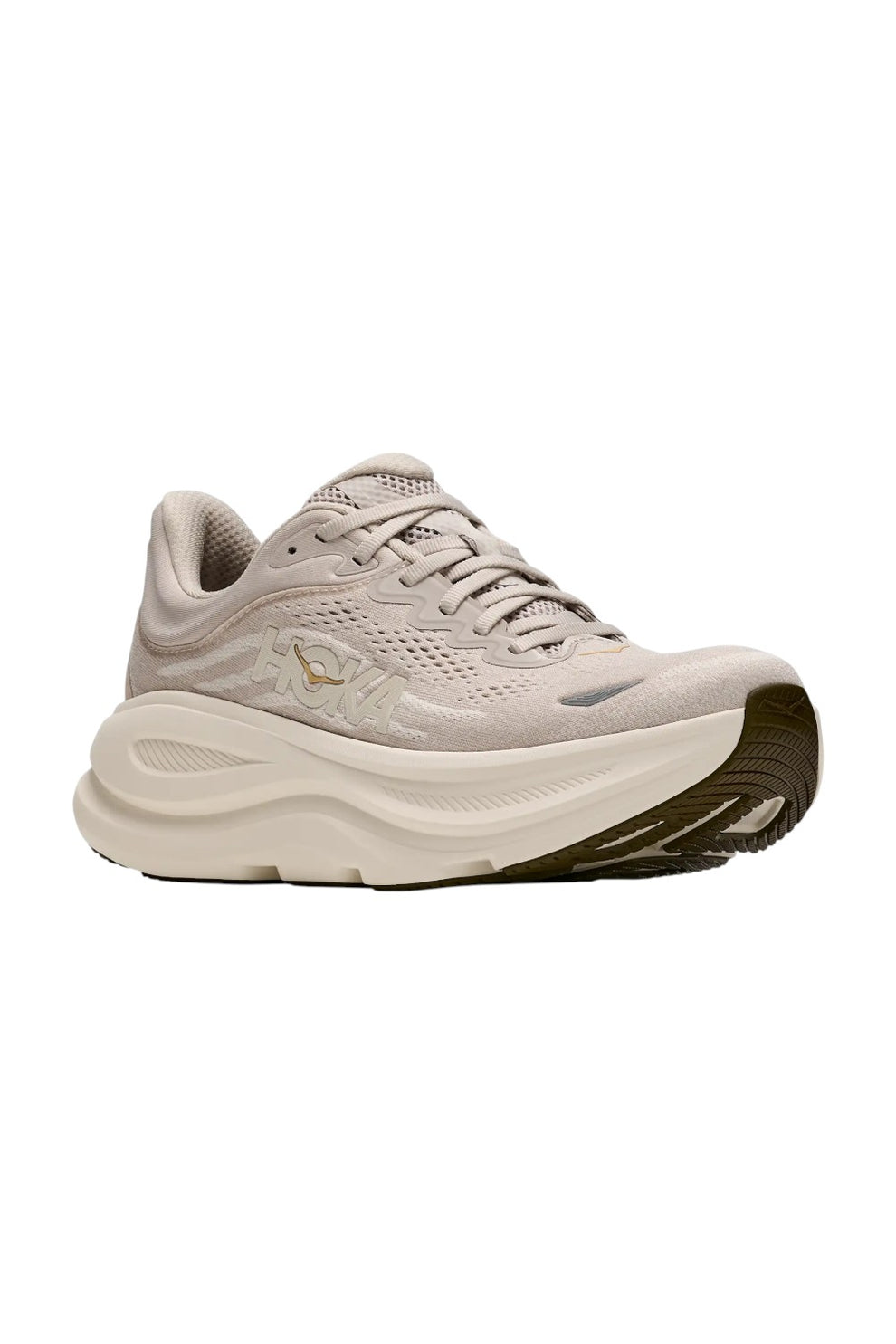 HOKA W Bondi 9 River Rock Grey Alabaster
