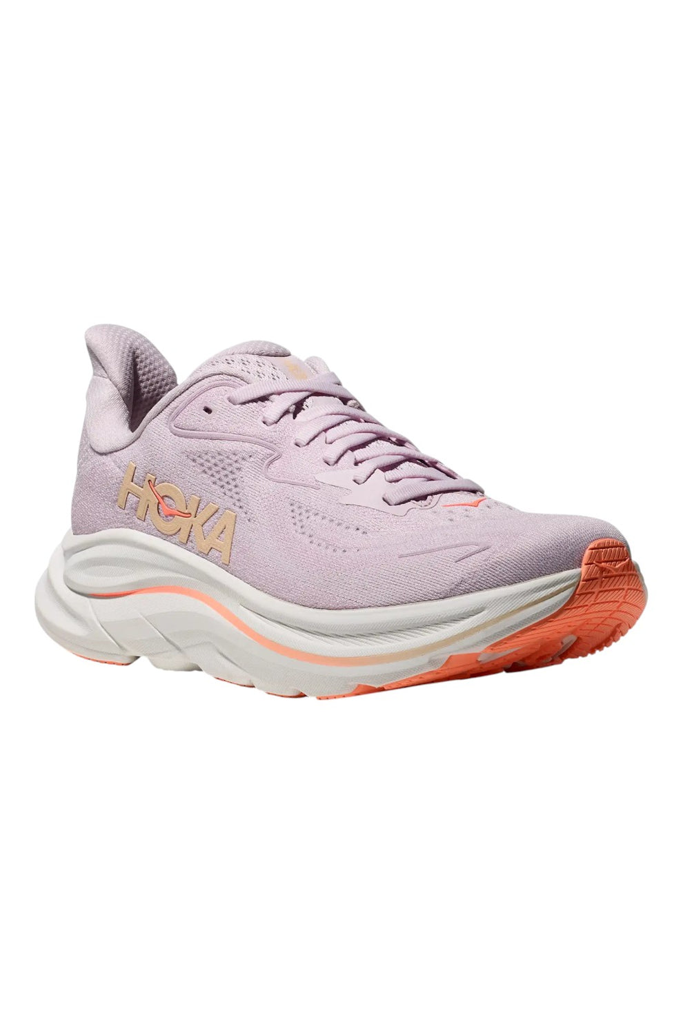 Hoka W Clifton 10 Lilac Cream / Tangerine Glow