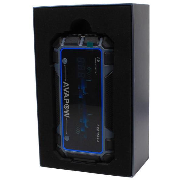 Avapow Jumpstarter A9 peak 1500A, 12V