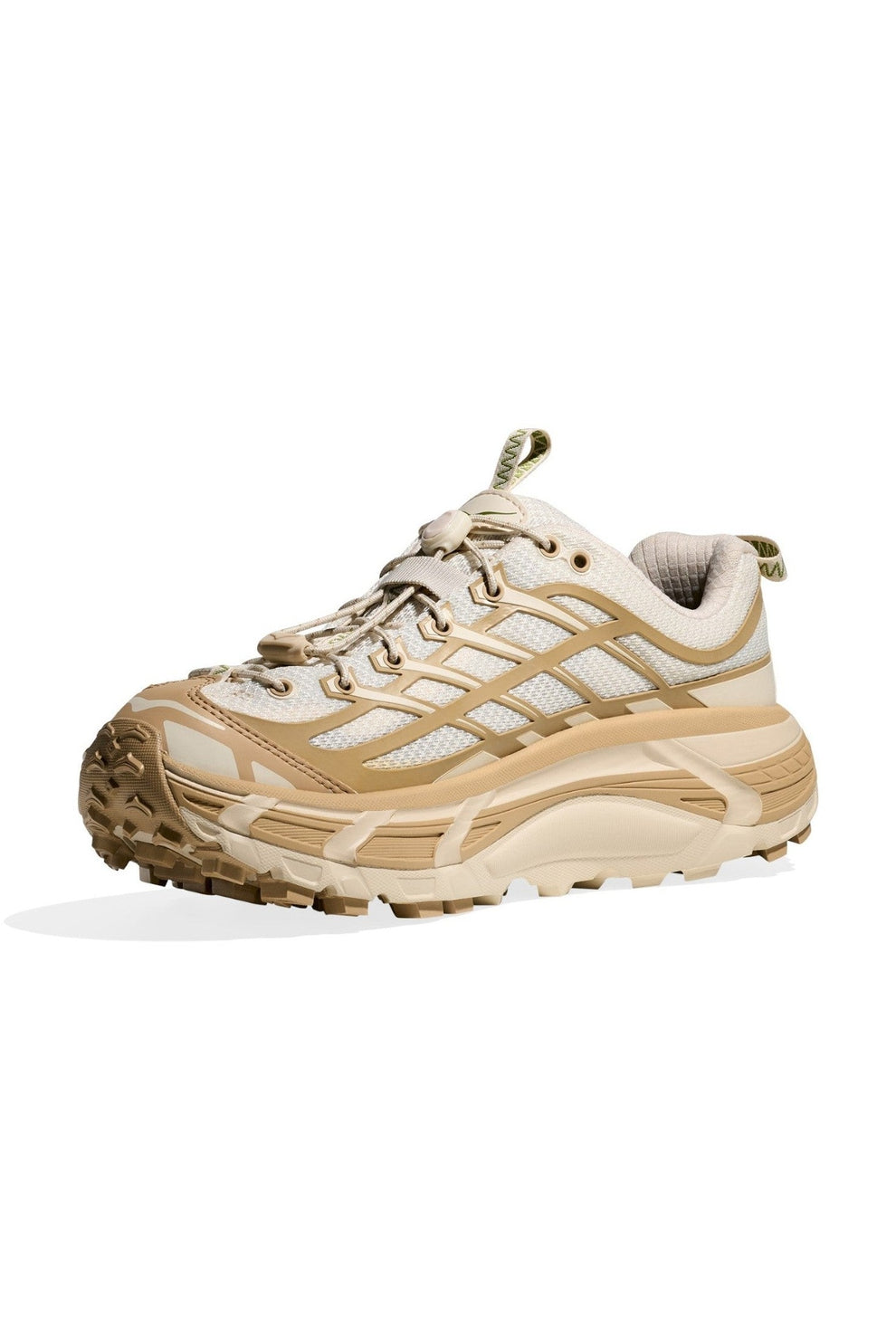 Hoka U Mafate Three2 Wordmark Khaki / Oatmilk