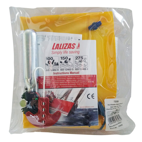 Lalizas letvægts redningsvest 120N automatisk