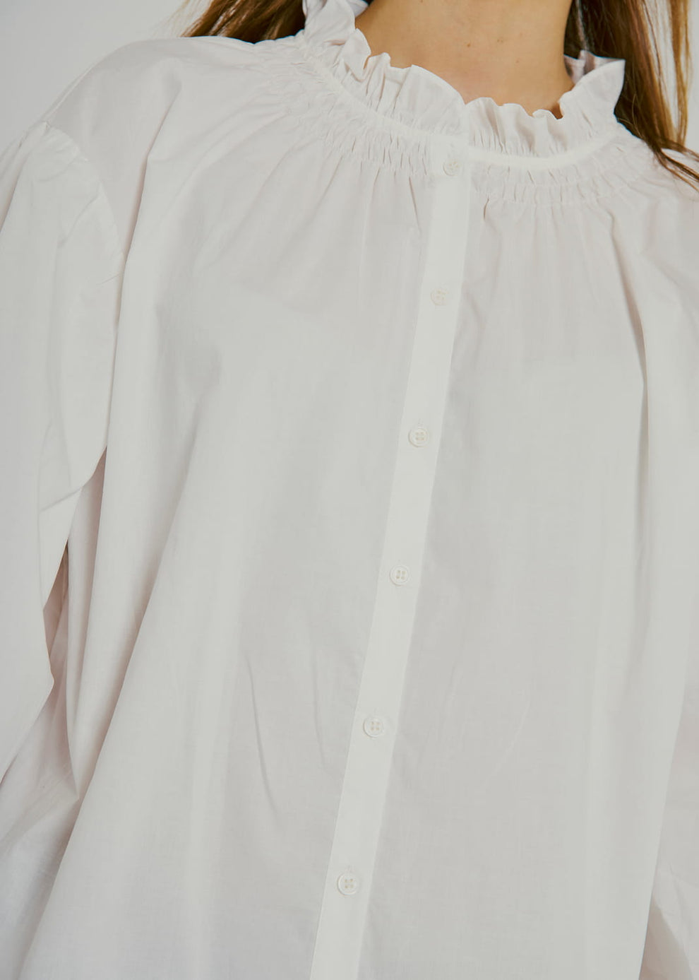 Norr Lilo Skjorte White