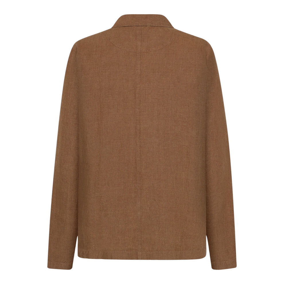 Knowledge Cotton Apparel M Linen Overshirt 1019 Tuffet