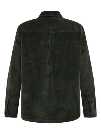 Knowledge Cotton Apparel M Loose Corduroy Overshirt 1090 Forrest Night