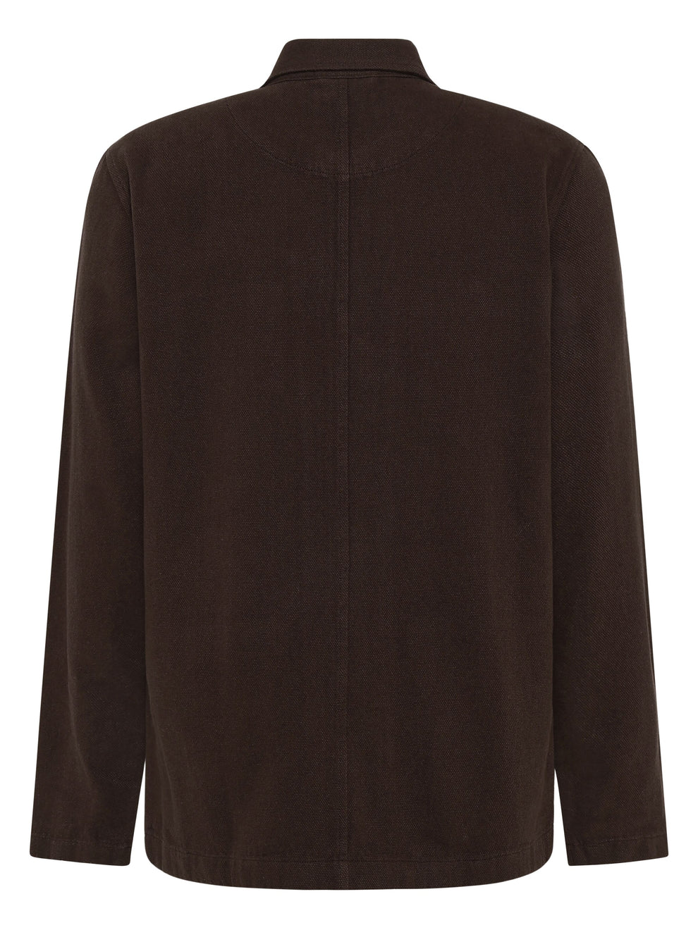 Knowledge Cotton Apparel M Canvas Overshirt Night Sky