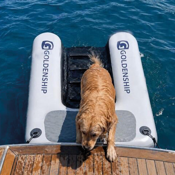Goldenship oppustelig hunderampe 40 Kg