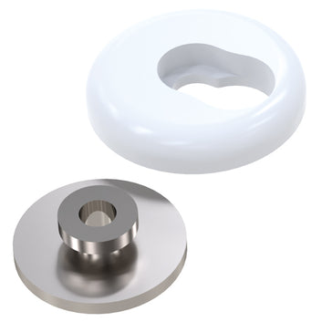 Hurley Marine Singel fastgørelsesplade, 2 stk