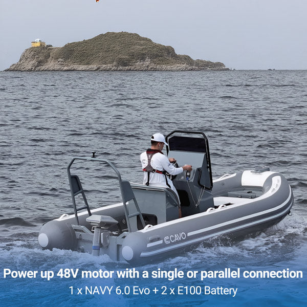 ePropulsion E163 batteri 5120WH 100Ah 48V