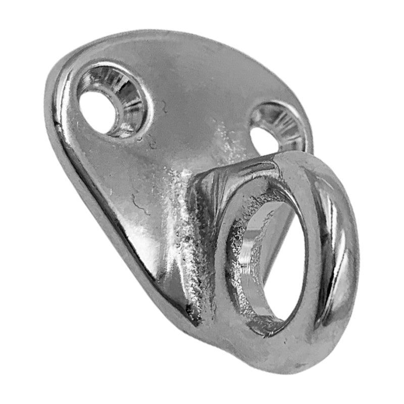Fenderøje forkromet messing