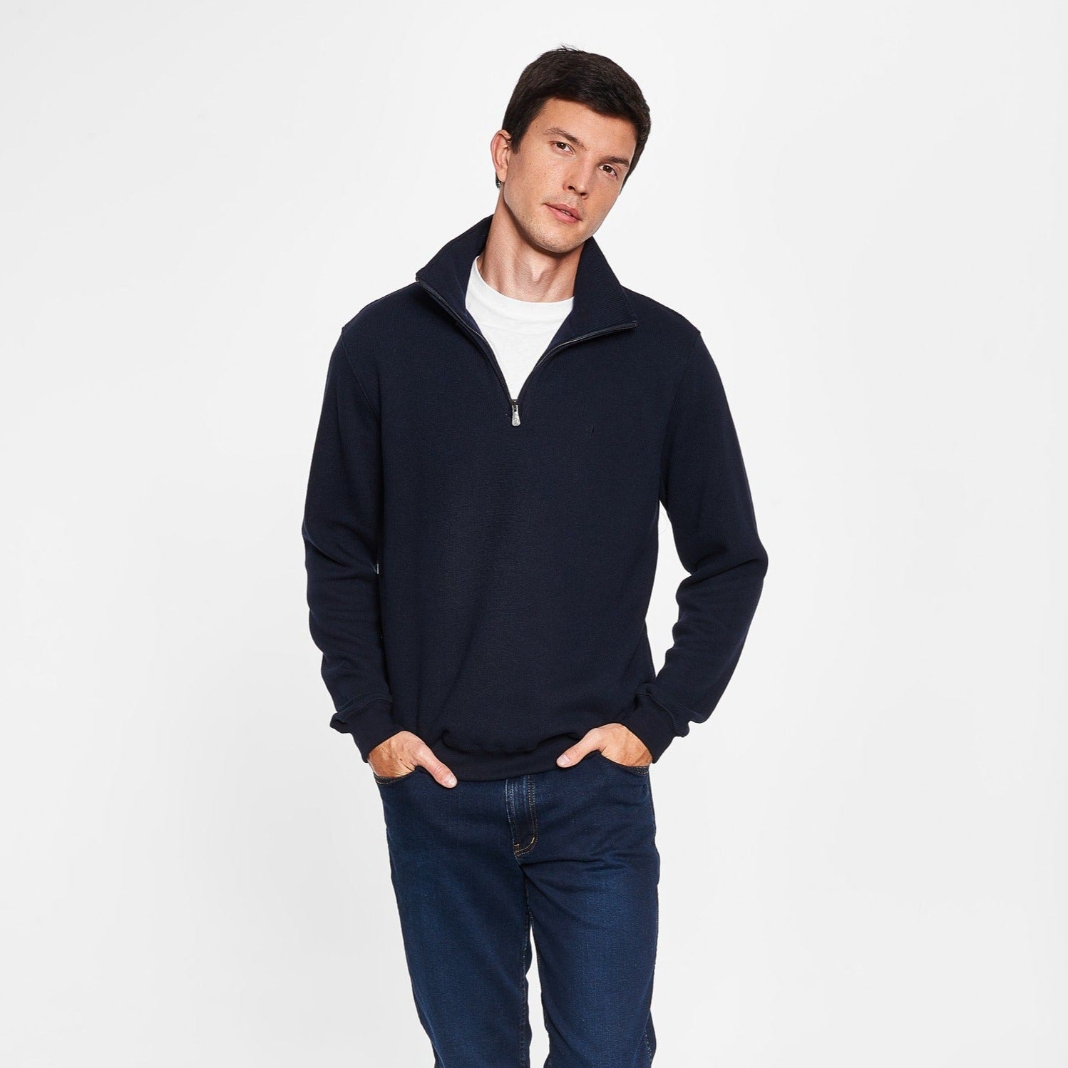 Sea Ranch M Cromwell Sweater Navy