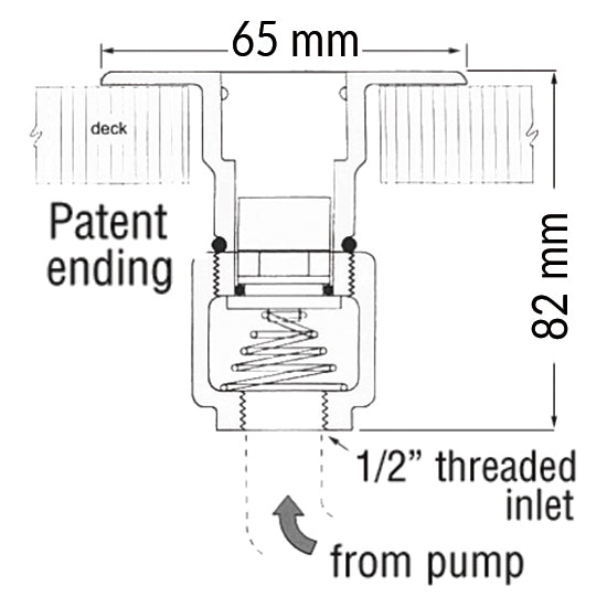 Quick kobling til dækssuling