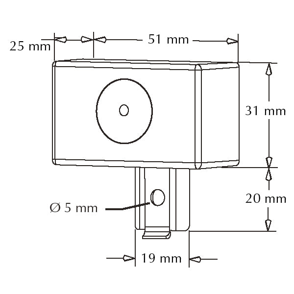 Waterwitch niveaukontakt 15amp 12v