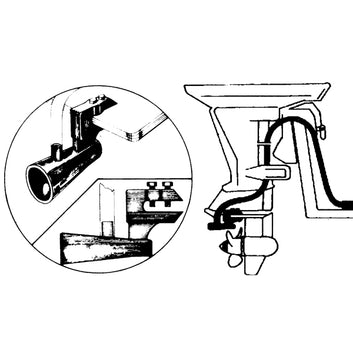 Selvlænser til påhængsmotor