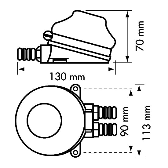 Fodpumpe mini 8l/min
