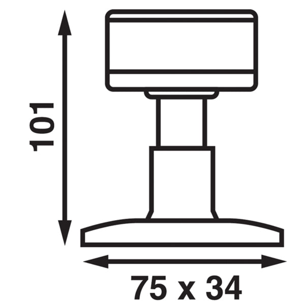 Led Toplanterne