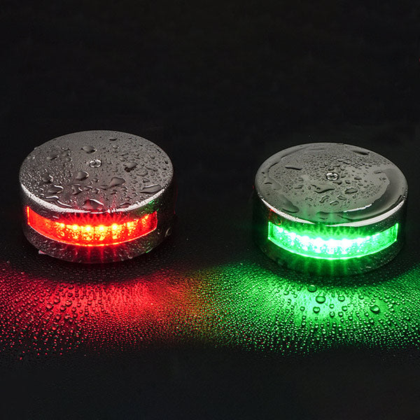 Lanterne LED stålhus RF, styrbord