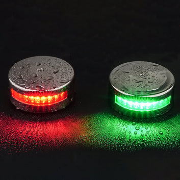 Lanterne LED stålhus RF, bagbord