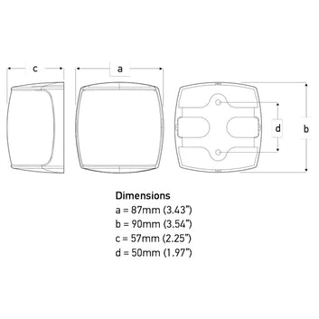 Hella NaviLED Pro agterbord lanterne 2 NM 9-33V